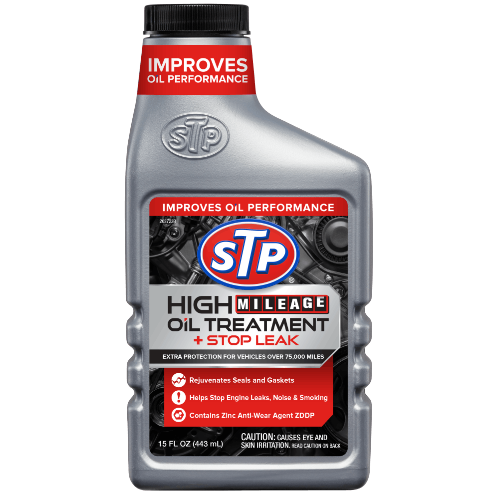High Mileage Oil Treatment + Stop Leak